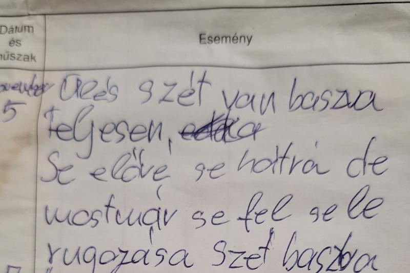 Emelőgépnapló, hivatalos bejegyzések, helyes kitöltési útmutató.